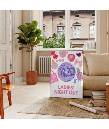 Ladies Night Out Disco Trendy Poster votre