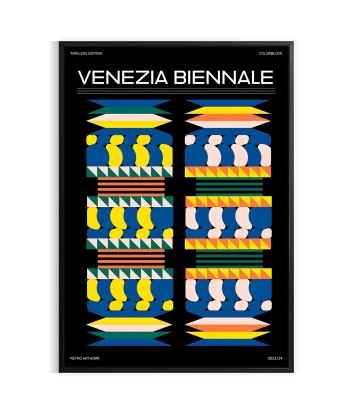 Venezia Biennale Modern Art Poster Venez acheter