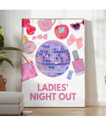 Ladies Night Out Disco Trendy Poster votre