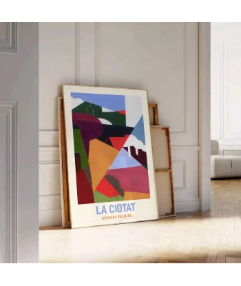 La Ciota Vintage Travel Poster Art Print Economisez 