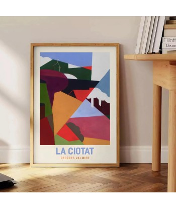 La Ciota Vintage Travel Poster Art Print Economisez 