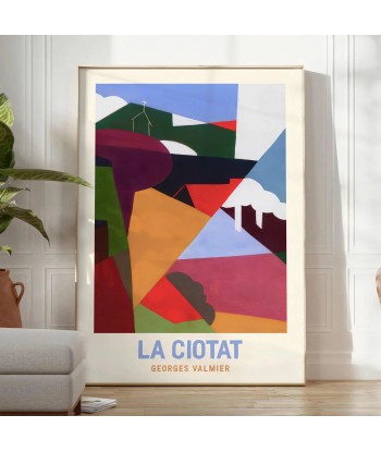 La Ciota Vintage Travel Poster Art Print Economisez 