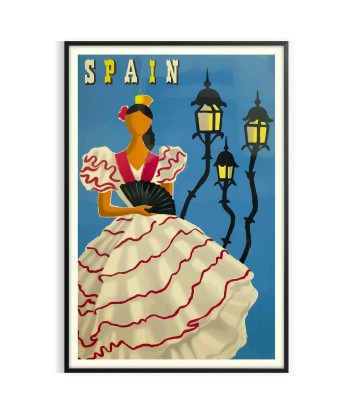 Spain Vintage Travel Poster Wall Art 2024