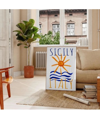 Sicily Italy Vintage Poster 1 de l' environnement