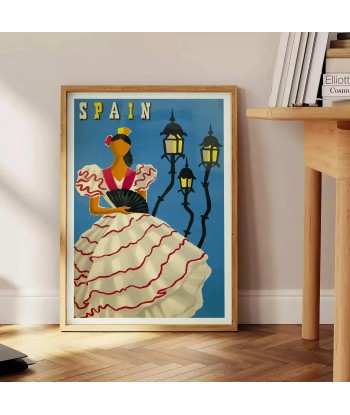 Spain Vintage Travel Poster Wall Art 2024