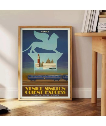 Venice Simplon Vintage Travel Poster Wall Art Toutes les collections ici