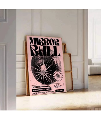 Mirror Ball Popular Poster soldes