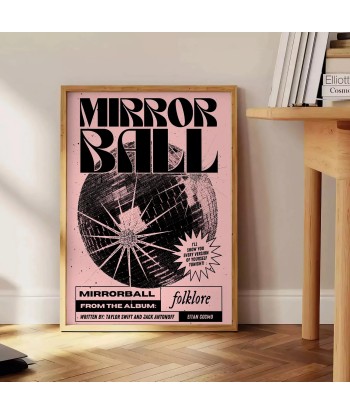 Mirror Ball Popular Poster soldes