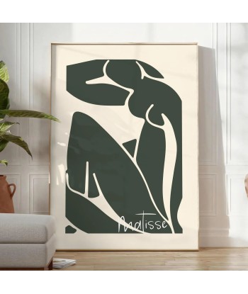 Matisse Papier Découpés Art Print 1 rembourrage situé sous