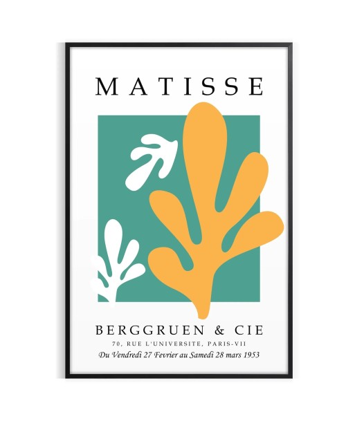 Matisse Papier Découpés Poster 9 ou a consommer sur place