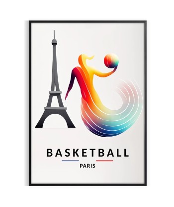 Basketball 2 Paris Poster de votre