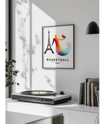 Basketball 2 Paris Poster de votre