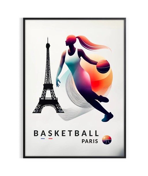 Basketball 3 Paris Poster de technologie