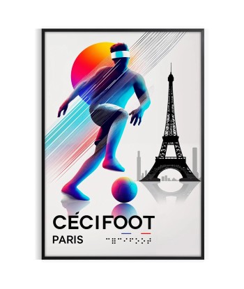 Cecifoot Paris Poster Comparez et commandez 