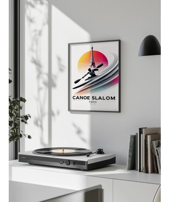 Canoe Slalom Paris Poster la chaussure