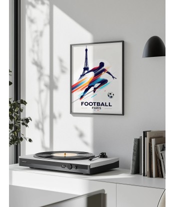 Football Paris Poster l'évolution des habitudes 