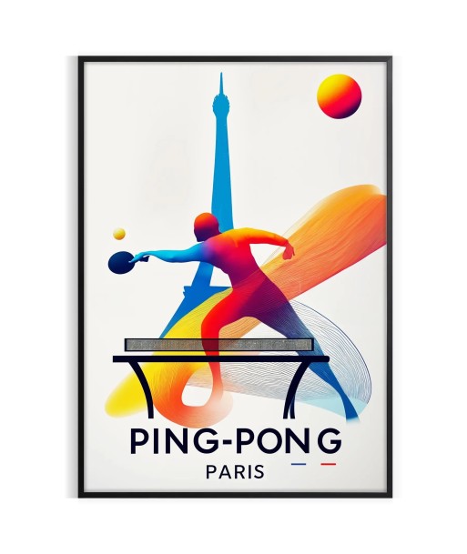 Ping Pong Paris Poster Fin de série