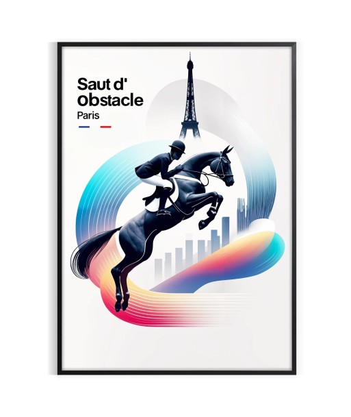 Saut D'Obstacle 2 Paris Poster commande en ligne