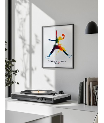 Tennis De Table 2 Paris Poster 50-70% off 