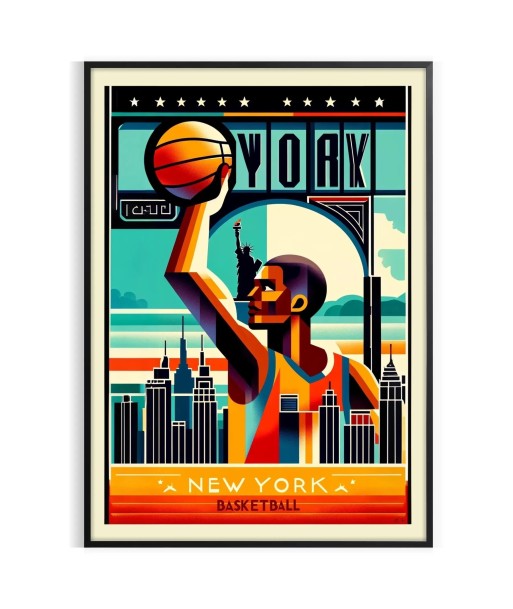 Basket New York 2 Poster solde