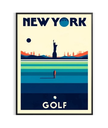 Golf New York 2 Poster destockage