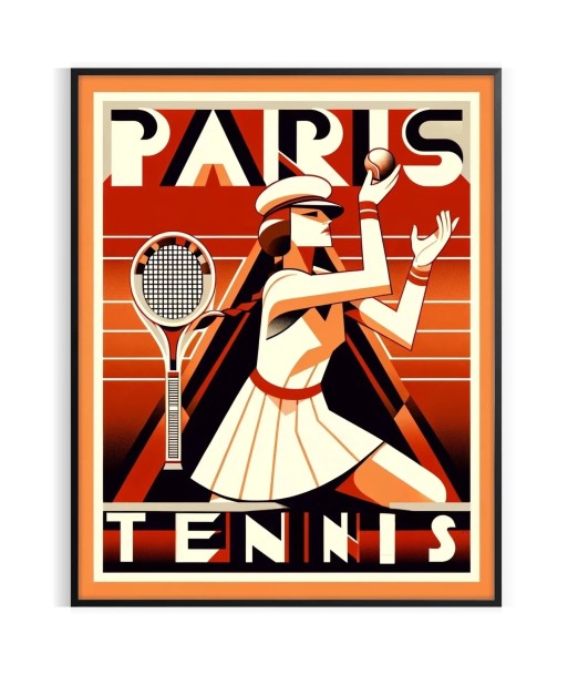 Paris Tennis 5 Poster votre