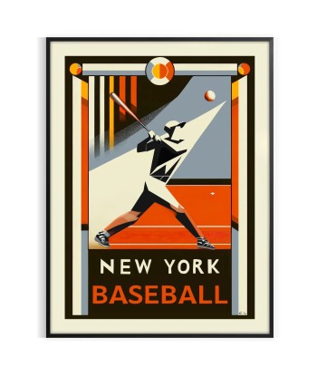 New York Baseball Poster 4 chez Cornerstreet bien 