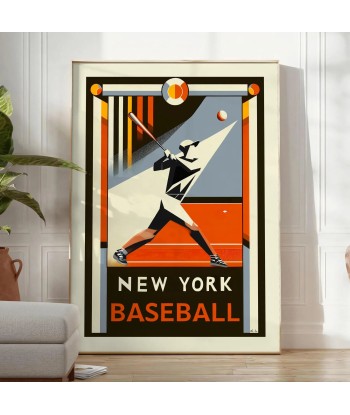 New York Baseball Poster 4 chez Cornerstreet bien 