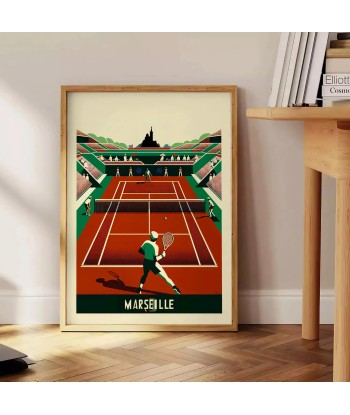 Marseille Tennis Poster votre