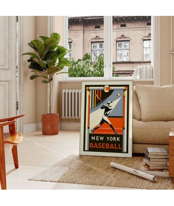 New York Baseball Poster 4 chez Cornerstreet bien 