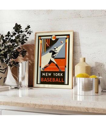 New York Baseball Poster 4 chez Cornerstreet bien 