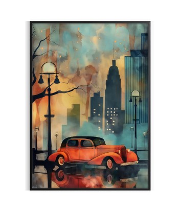 Affiche Voyage Affiche Déco, Style Peinture, Affiche 2 en linge