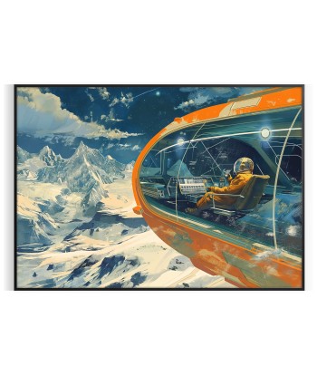 Futurisme Voyage Affiche Peinture Affiche destockage