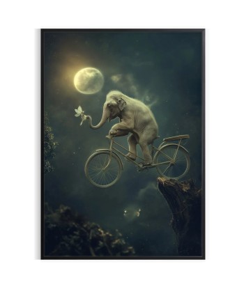 Vélo Éléphant Animal Poster ouvre sa boutique