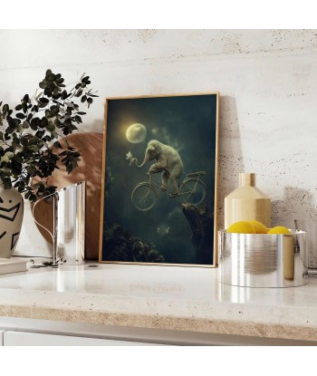 Vélo Éléphant Animal Poster ouvre sa boutique