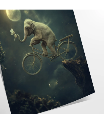 Vélo Éléphant Animal Poster ouvre sa boutique