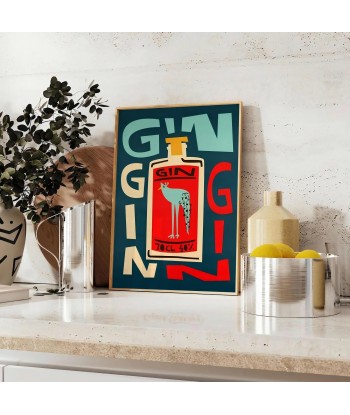 Gin Cocktail Wall Print paiement sécurisé