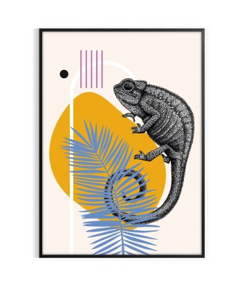 Caméléon Animal Poster Fin de série