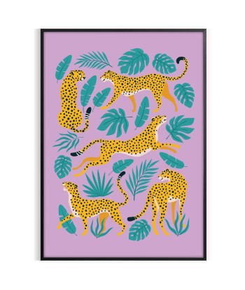 Affiche Faune Guépard Par le système avancé 