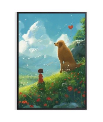 Chien Ami Animal Poster Comparez et commandez 