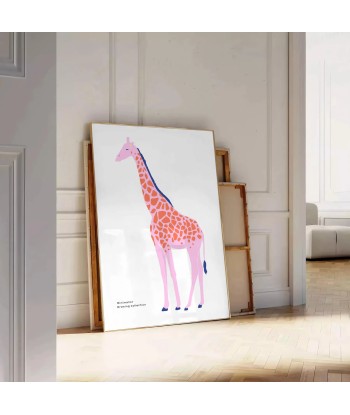 Affiche Faune Girafe Economisez 