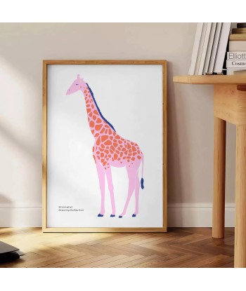 Affiche Faune Girafe Economisez 