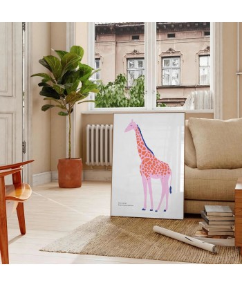 Affiche Faune Girafe Economisez 