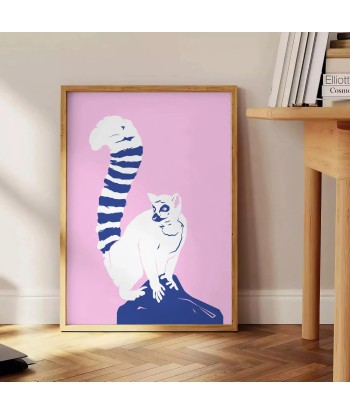 Affiche Animalier Lémurien Pour