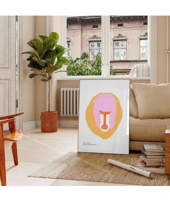 Singe Animal Poster en linge