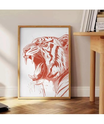 Affiche Faune Tigre france