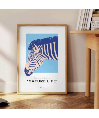 Animal Zèbre Affiche la livraison gratuite