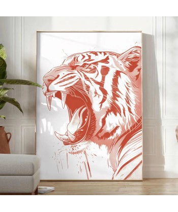 Affiche Faune Tigre france