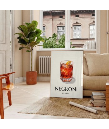 Negroni Cocktail Poster 1 Toutes les collections ici