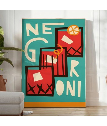 Negroni Cocktail Print Profitez des Offres !